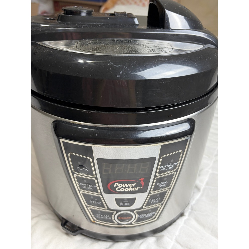 Power Cooker Digital Pressure Cooker Stainless Steel Multi-Cooker with Recipes